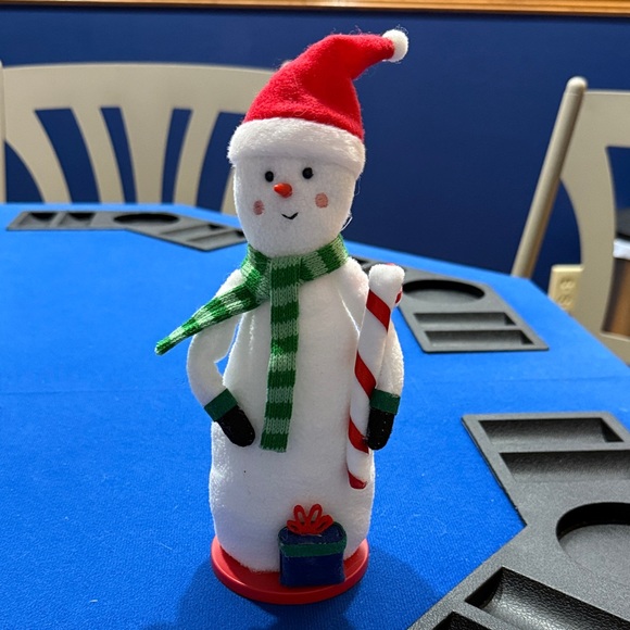 Wondershop Other - Wondershop Snowman with Red Hat and Green Scarf